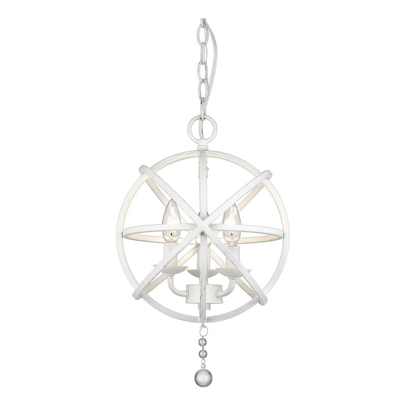 Z-Lite 458-12 - Tull 3 Light 12" Chandelier