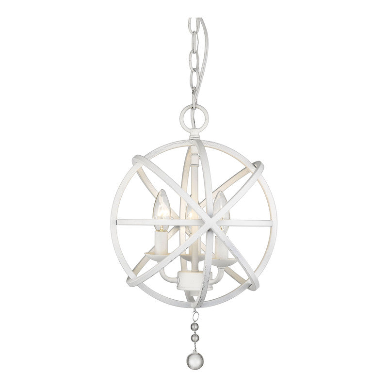 Z-Lite 458-12 - Tull 3 Light 12" Chandelier