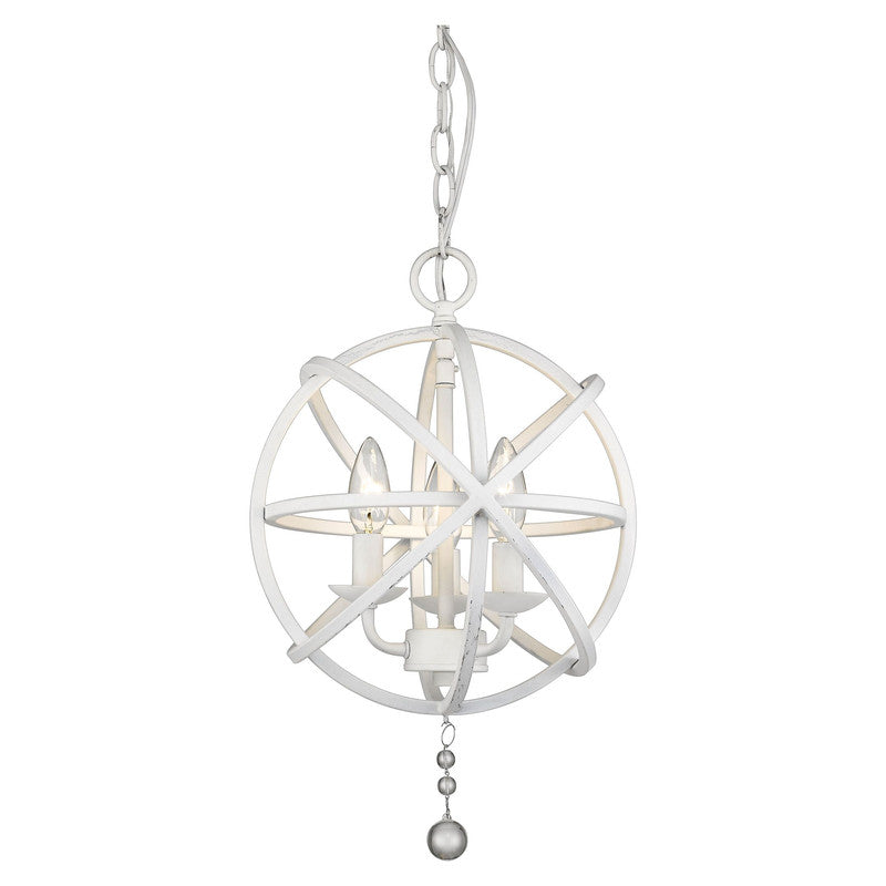 Z-Lite 458-12 - Tull 3 Light 12" Chandelier