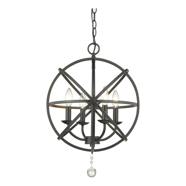 Z-Lite 458-16 - Tull 4 Light 16" Chandelier