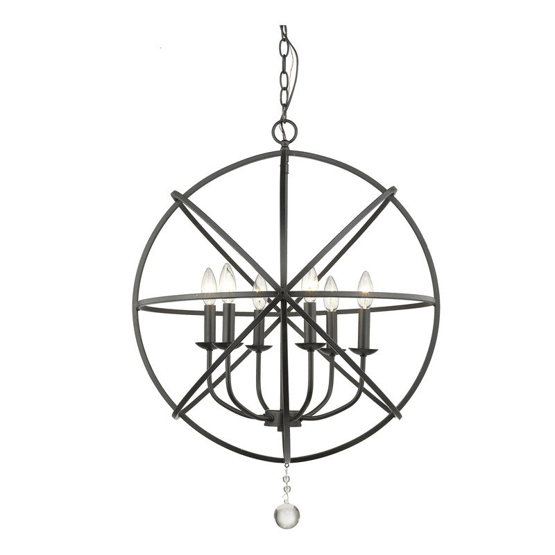 Z-Lite 458-24 - Tull 6 Light 24" Chandelier