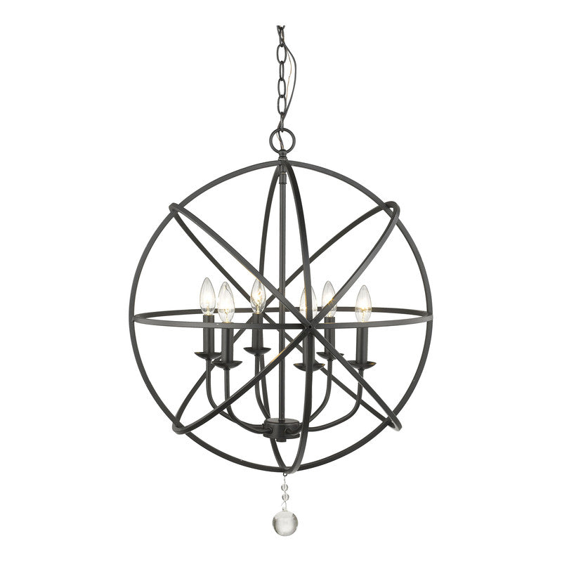 Z-Lite 458-24 - Tull 6 Light 24" Chandelier