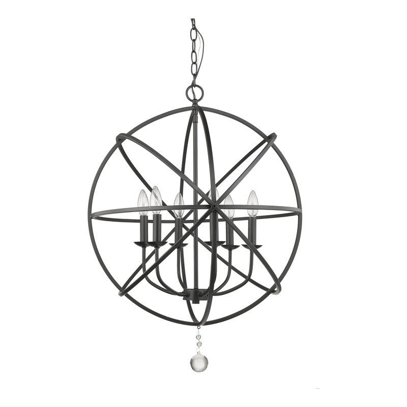 Z-Lite 458-24 - Tull 6 Light 24" Chandelier