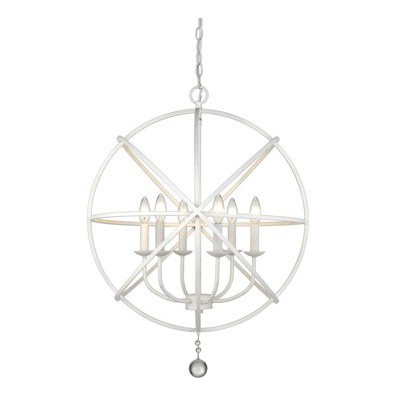 Z-Lite 458-24 - Tull 6 Light 24" Chandelier