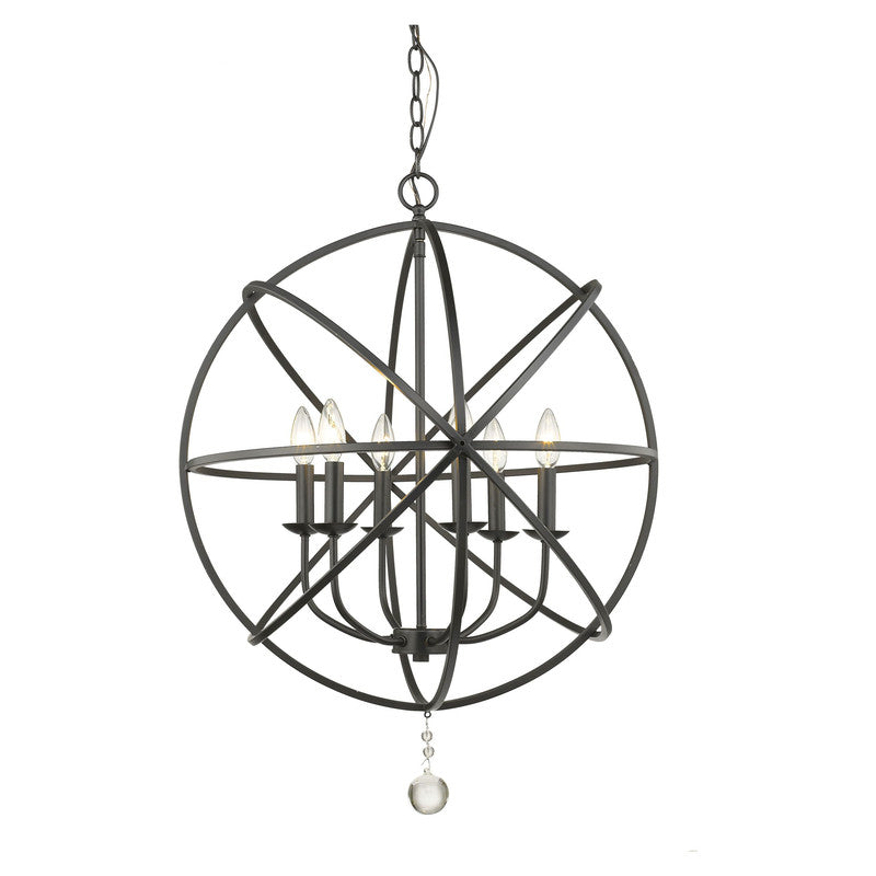 Z-Lite 458-24 - Tull 6 Light 24" Chandelier