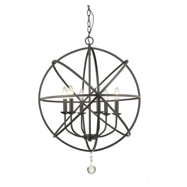 Z-Lite 458-24 - Tull 6 Light 24" Chandelier