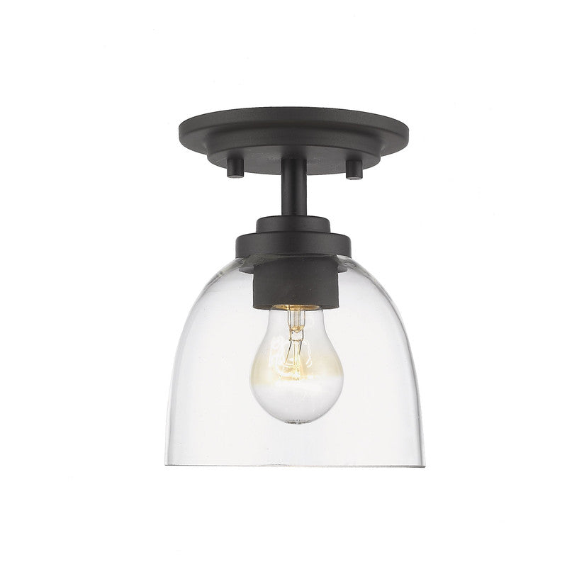 Z-Lite 460F1 - Ashton  1 Light 6" Flush Mount