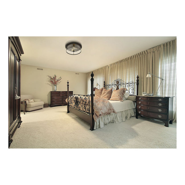 Z-Lite 462F11 - Savannah 2 Light 11" Flush Mount