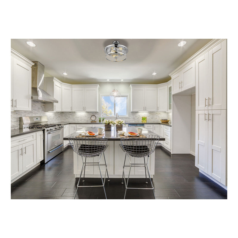 Z-Lite 462SF16 - Savannah 3 Light 16" Flush Mount