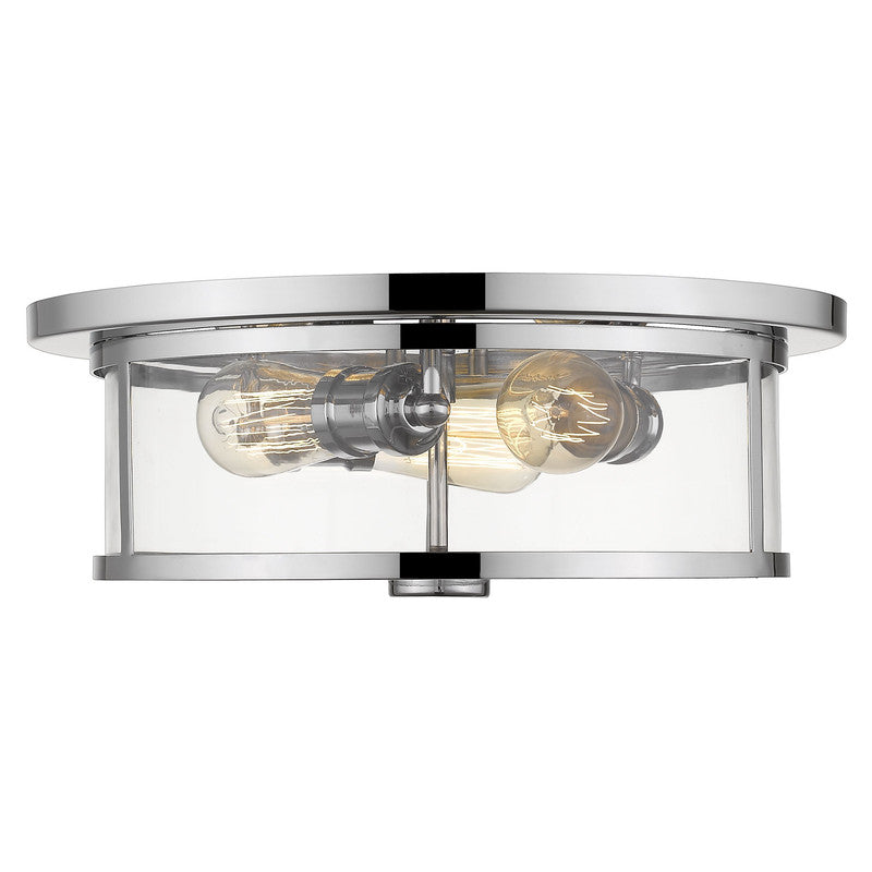 Z-Lite 462F16 - Savannah 3 Light 16" Flush Mount