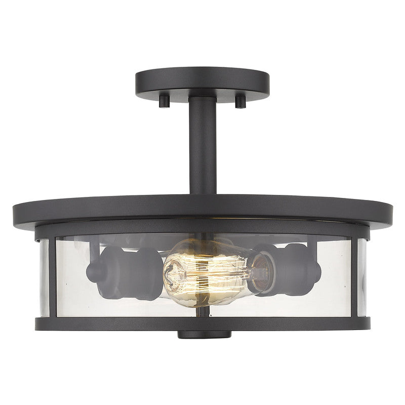 Z-Lite 462SF14 - Savannah 2 Light 14" Flush Mount