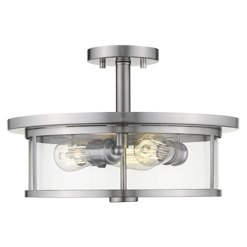 Z-Lite 462SF16 - Savannah 3 Light 16" Flush Mount