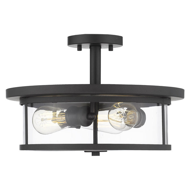 Z-Lite 462SF16 - Savannah 3 Light 16" Flush Mount