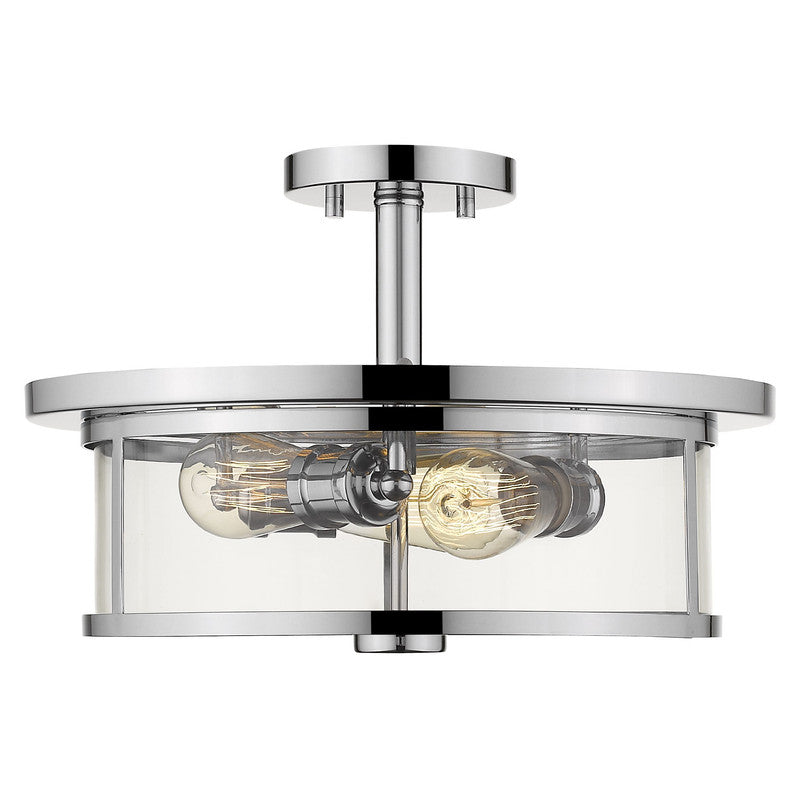 Z-Lite 462SF16 - Savannah 3 Light 16" Flush Mount