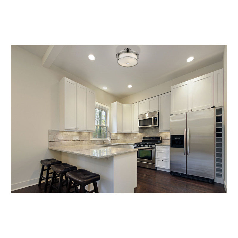 465SF14 - Savannah 2 Light 14" Flush Mount