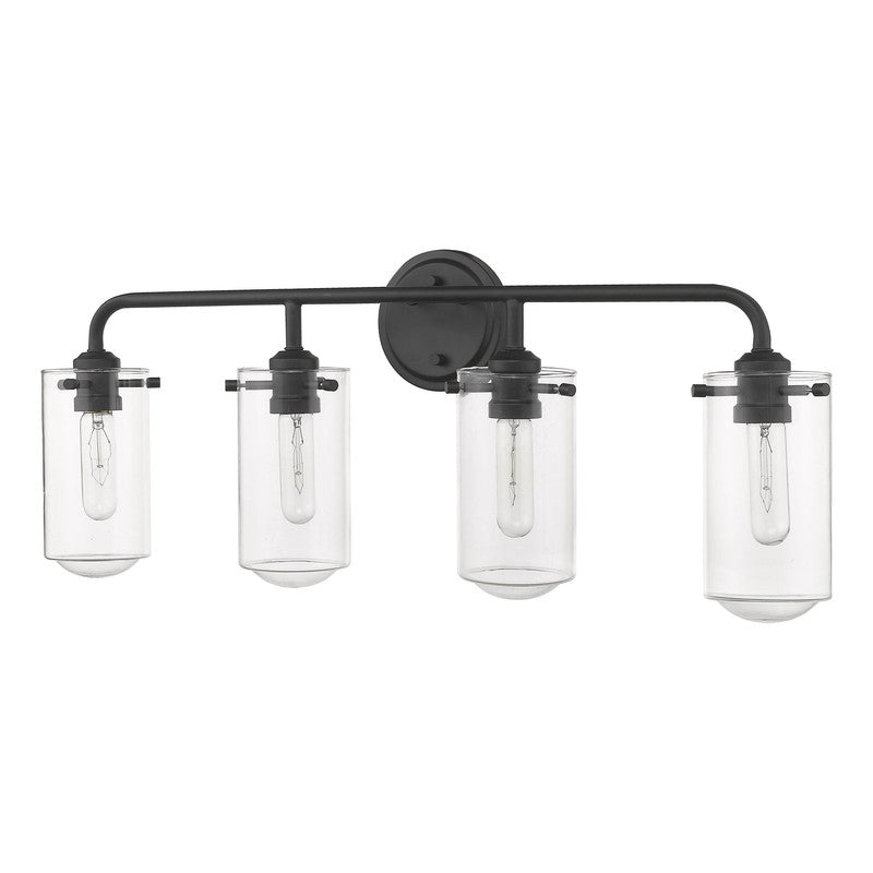 Z-Lite 471-4V - Delaney 4 Light 30" Vanity Light