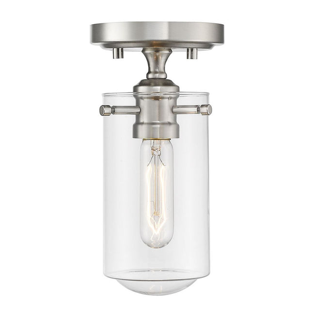 Z-Lite 471F1 - Delaney 1 Light 5" Flush Mount