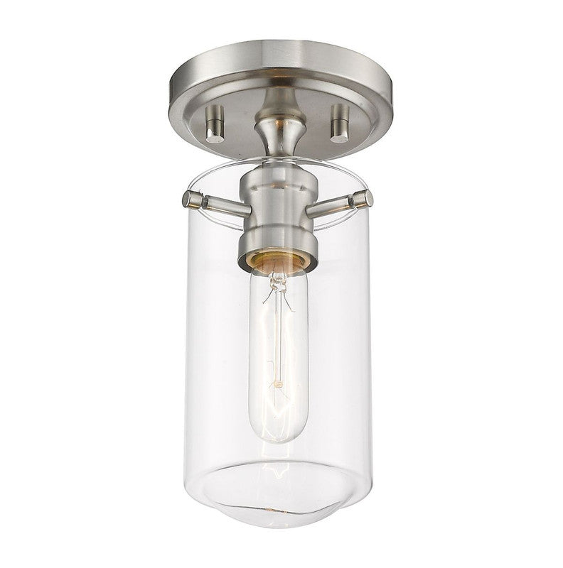 Z-Lite 471F1 - Delaney 1 Light 5" Flush Mount