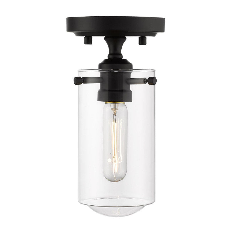 Z-Lite 471F1 - Delaney 1 Light 5" Flush Mount