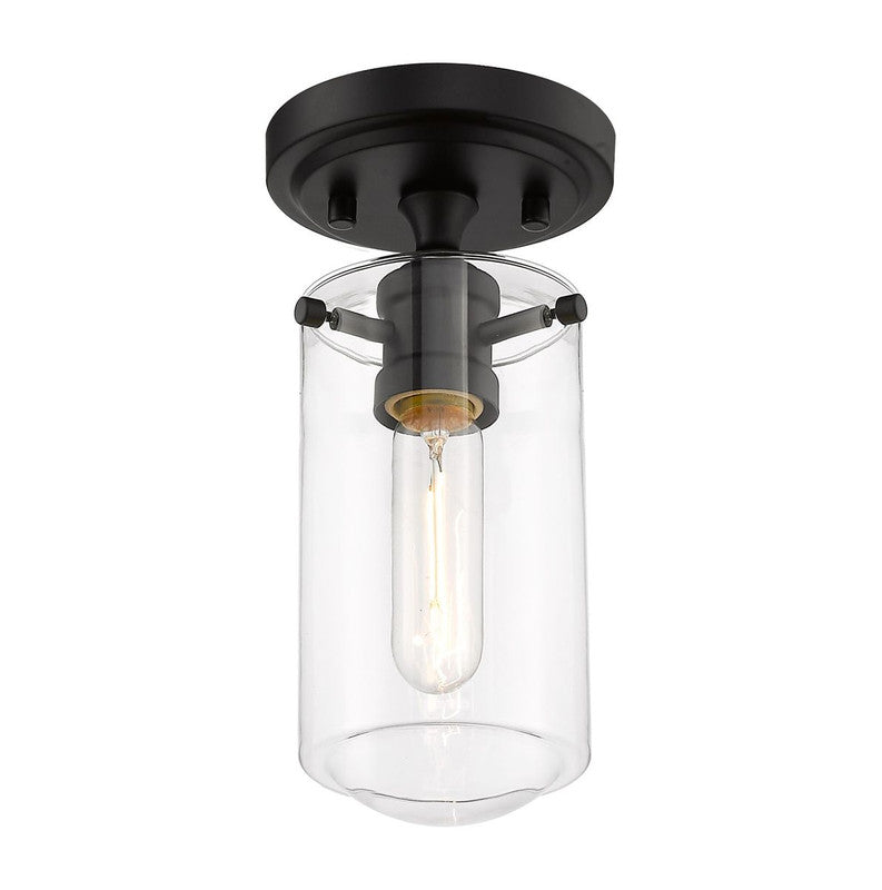 Z-Lite 471F1 - Delaney 1 Light 5" Flush Mount