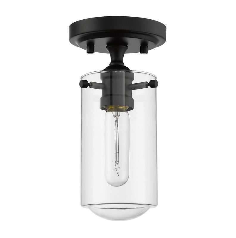 Z-Lite 471F1 - Delaney 1 Light 5" Flush Mount