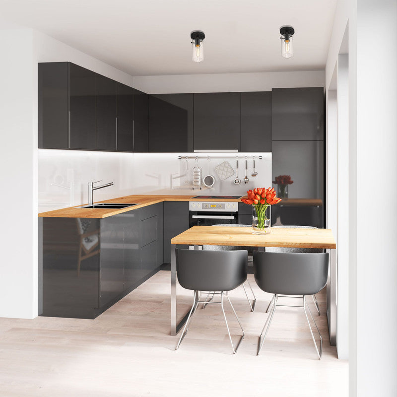 Z-Lite 471F1 - Delaney 1 Light 5" Flush Mount