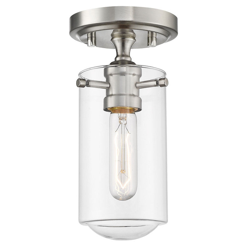 Z-Lite 471F1 - Delaney 1 Light 5" Flush Mount