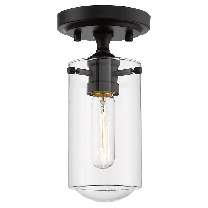 Z-Lite 471F1 - Delaney 1 Light 5" Flush Mount