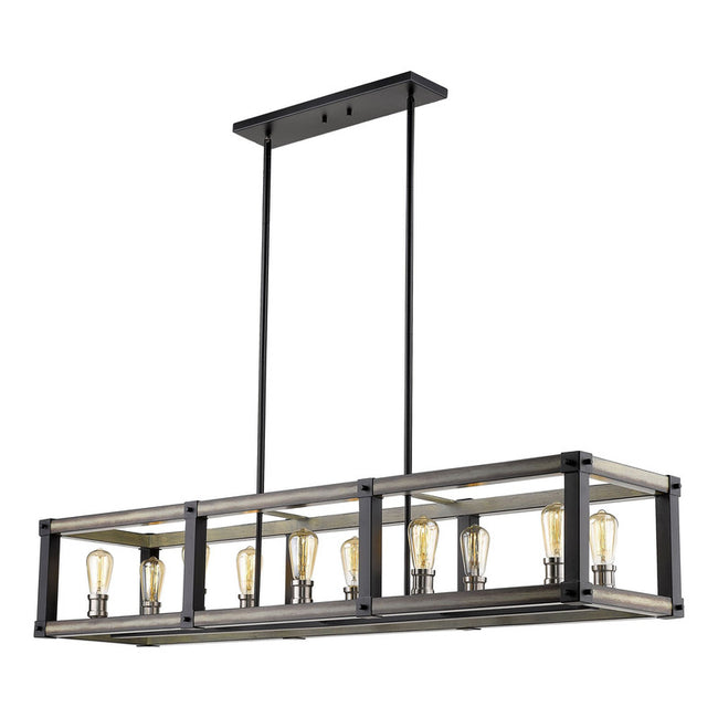 Z-Lite 472-10L - Kirkland 10 Light 56" Chandelier