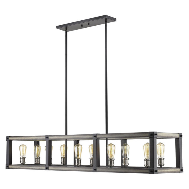 Z-Lite 472-10L - Kirkland 10 Light 56" Chandelier