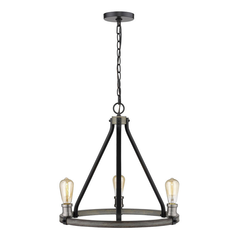 472-3A - Kirkland 3 Light 20" Chandelier