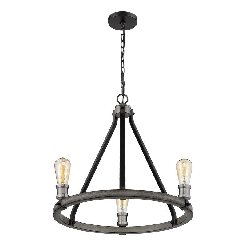 472-3A - Kirkland 3 Light 20" Chandelier