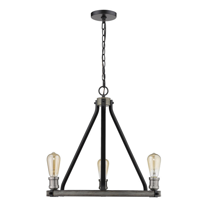 472-3A - Kirkland 3 Light 20" Chandelier
