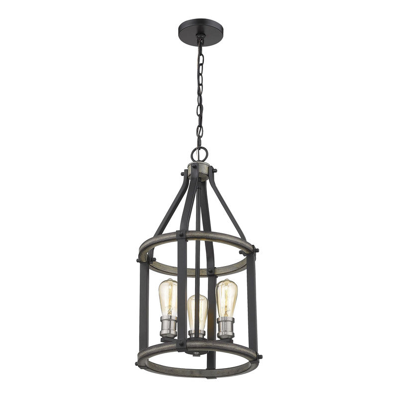 Z-Lite 472-3P - Kirkland 3 Light 12" Pendant