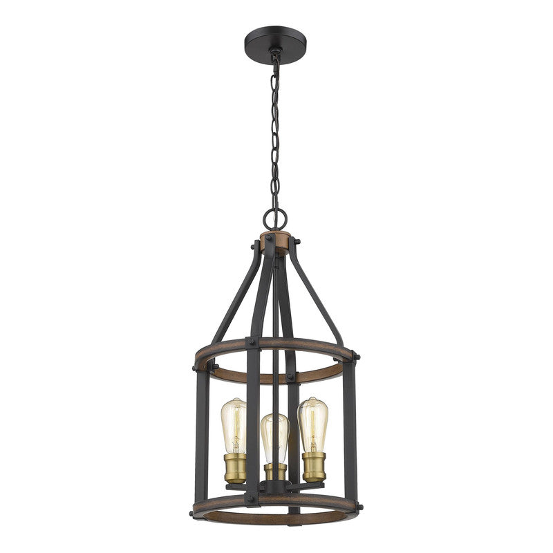 Z-Lite 472-3P - Kirkland 3 Light 12" Pendant