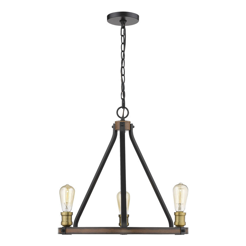 472-3 - Kirkland 3 Light 20" Chandelier