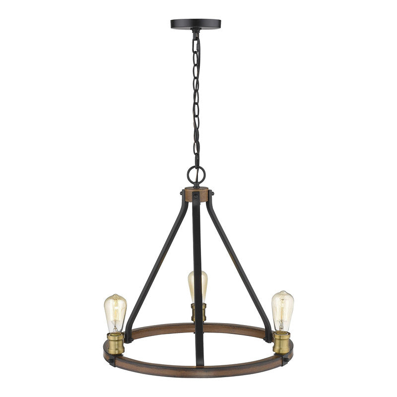 472-3 - Kirkland 3 Light 20" Chandelier