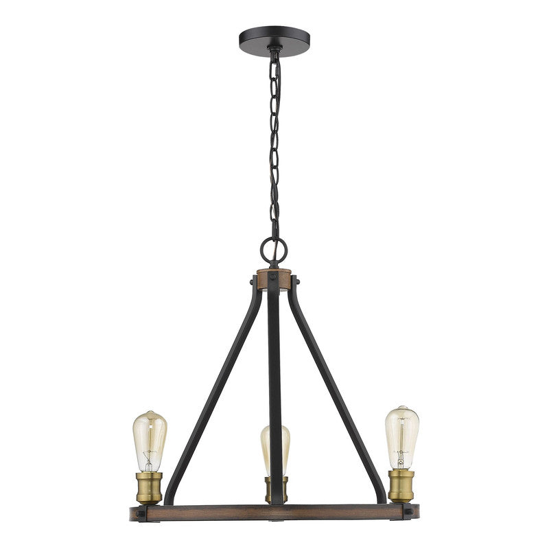 472-3 - Kirkland 3 Light 20" Chandelier
