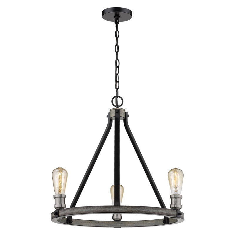 472-3A - Kirkland 3 Light 20" Chandelier