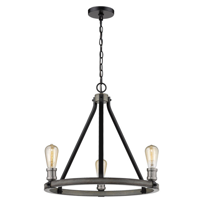 472-3A - Kirkland 3 Light 20" Chandelier