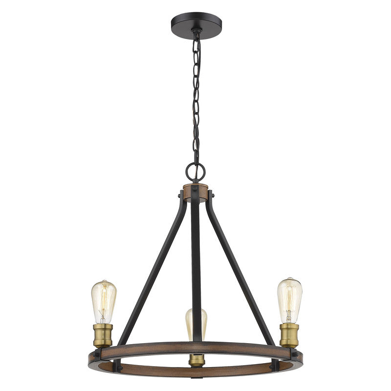 472-3 - Kirkland 3 Light 20" Chandelier