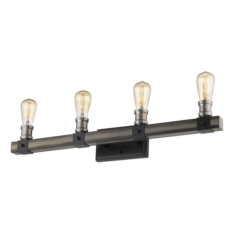 Z-Lite 472-4V - Kirkland 4 Light 30" Vanity Light