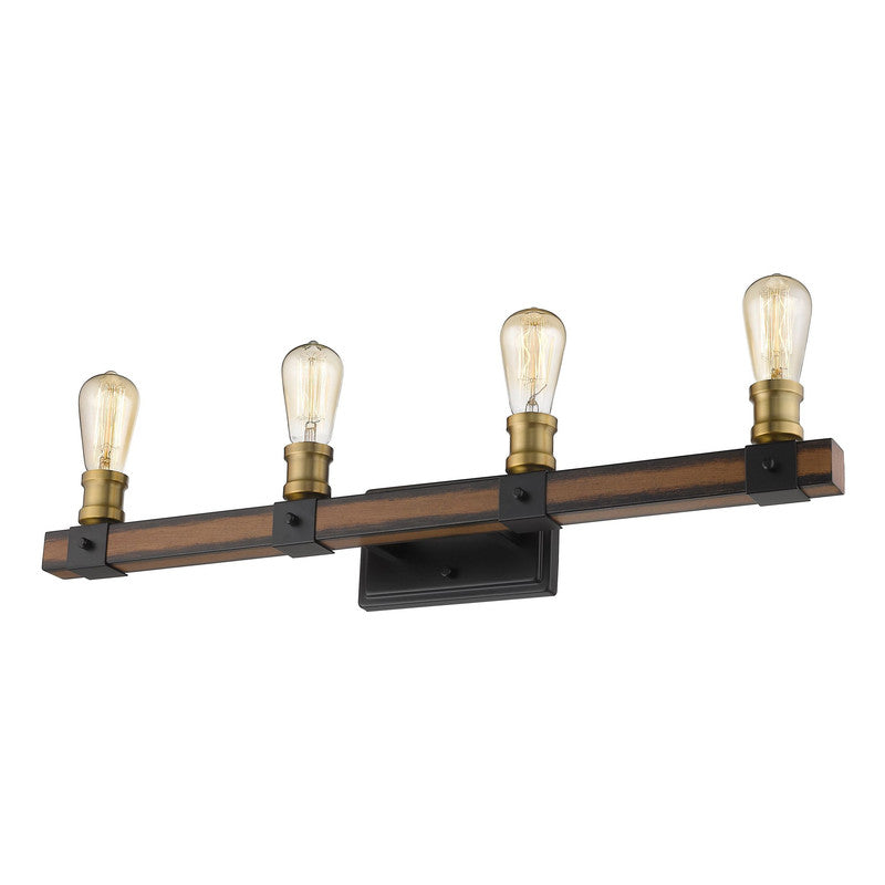 Z-Lite 472-4V - Kirkland 4 Light 30" Vanity Light