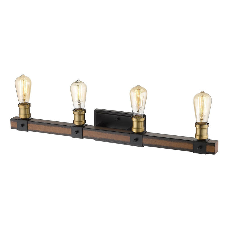 Z-Lite 472-4V - Kirkland 4 Light 30" Vanity Light