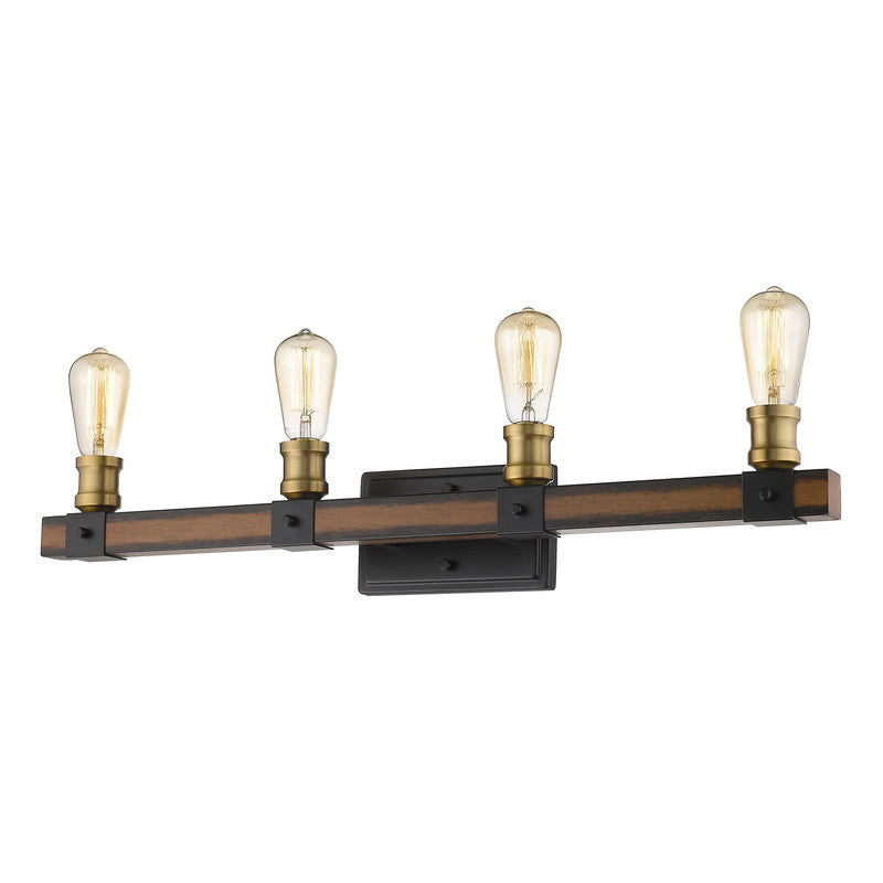 Z-Lite 472-4V - Kirkland 4 Light 30" Vanity Light
