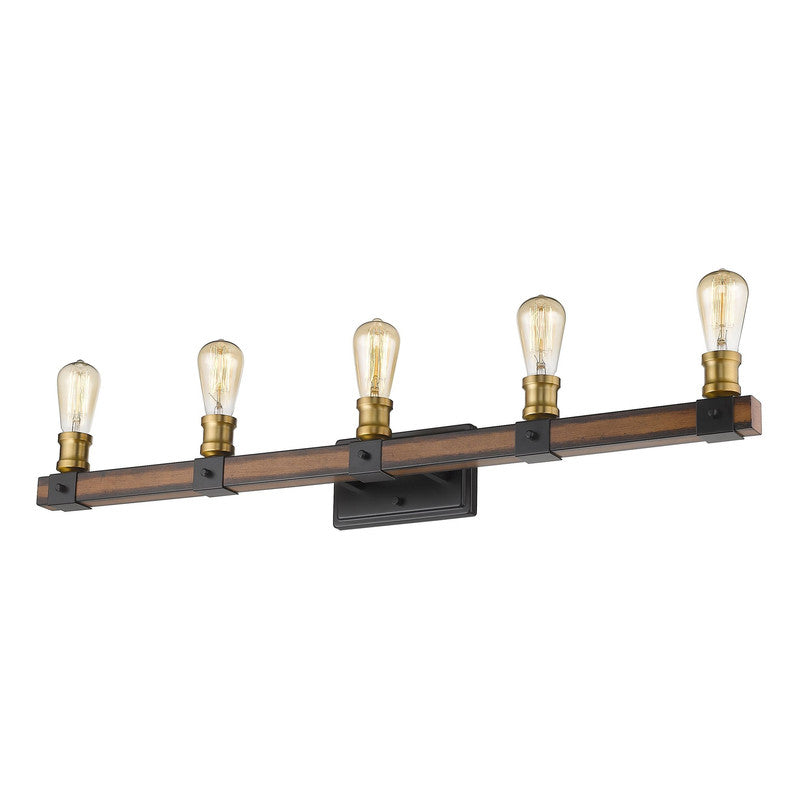 Z-Lite 472-5V - Kirkland 5 Light 38" Vanity Light