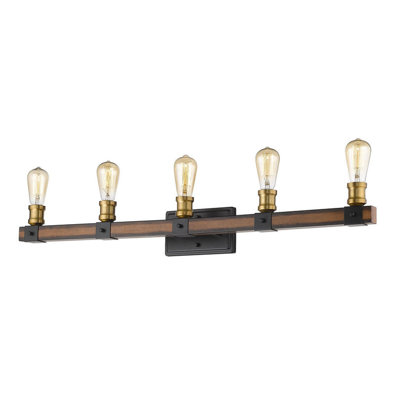 Z-Lite 472-5V - Kirkland 5 Light 38" Vanity Light
