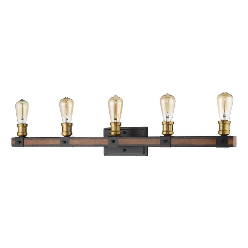 Z-Lite 472-5V - Kirkland 5 Light 38" Vanity Light