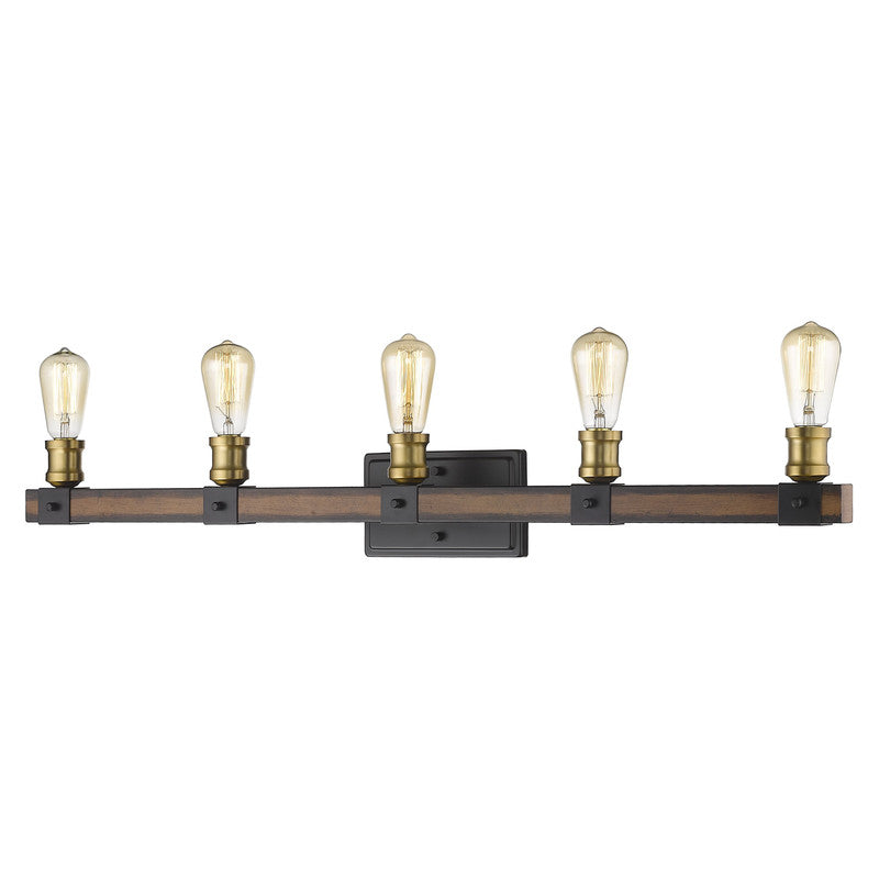 Z-Lite 472-5V - Kirkland 5 Light 38" Vanity Light