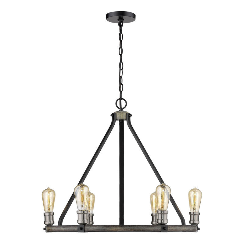Z-Lite 472-6 - Kirkland 6 Light 25" Chandelier